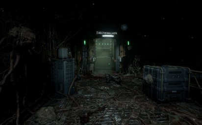 Скриншот из видеоигры The Callisto Protocol