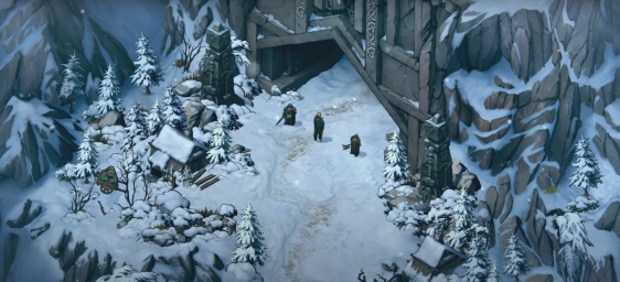 Скриншоты из видеоигры Thronebreaker: The Witcher Tales