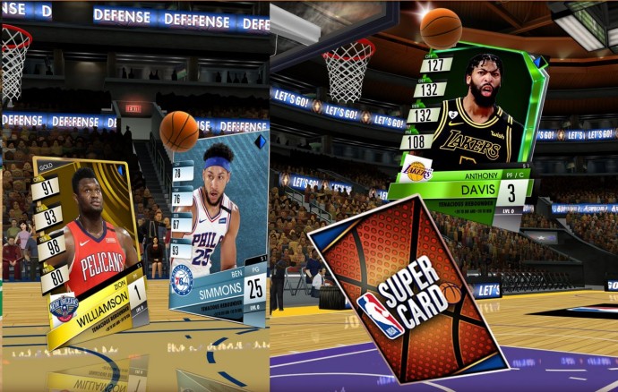2K представила на мобильные платформы «NBA SuperCard»