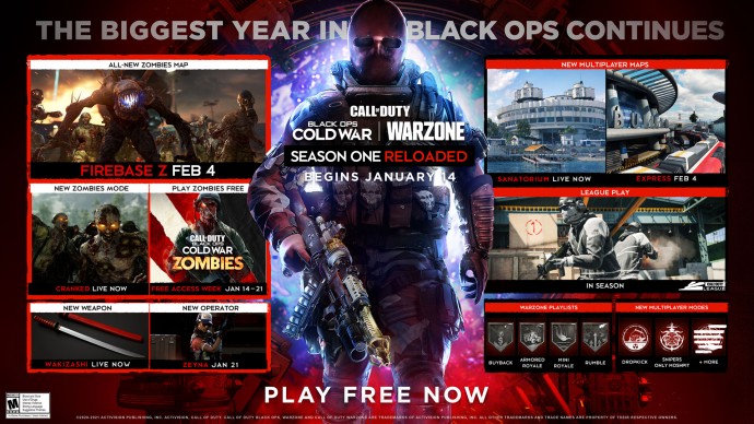 Activision приготовила интересности в обновлении «Call of Duty®: Black Ops Cold War»
